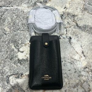 NWOT Coach Phone Crossbody